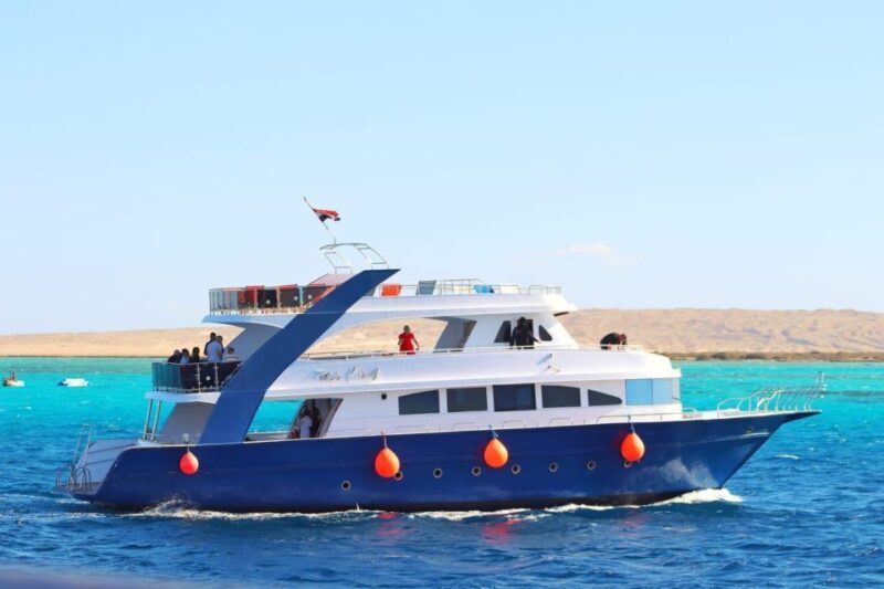 Hurghada: Elegance Yacht Cruise To Orange & Magawish island - FAQs