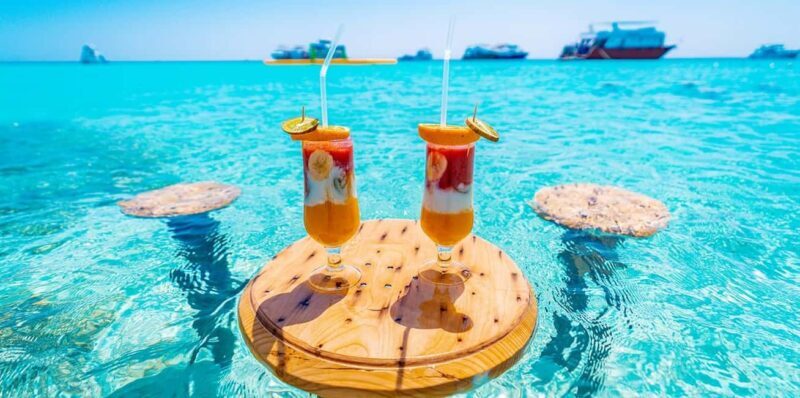 Hurghada: Hula Hula Island Boat Trip with Snorkeling & Lunch - The Sum Up