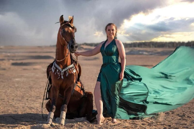 Hurghada: Red Sea & Desert Horse Riding Tour with Swimming - Key Points
