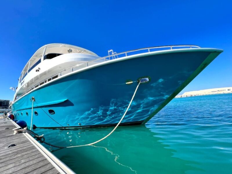 Hurghada: Royal Orange Bay w/ Massage, Water Sports & Lunch - Lunch: Tasting Egypt on Board