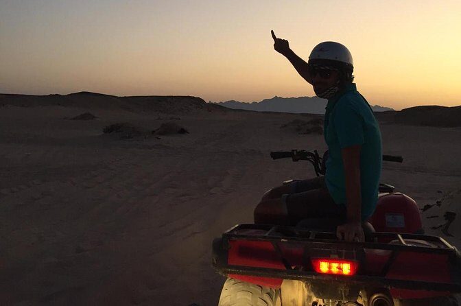 Hurghada: Sunrise Quad Biking and Giftun Island Snorkeling - Sunrise Quad Biking in Makadi Bay