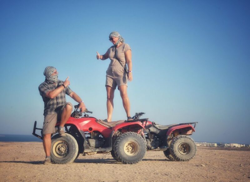 Hurghada: Sunset Quad Bike, Camel w/ Opt Stargazing and BBQ - Key Points