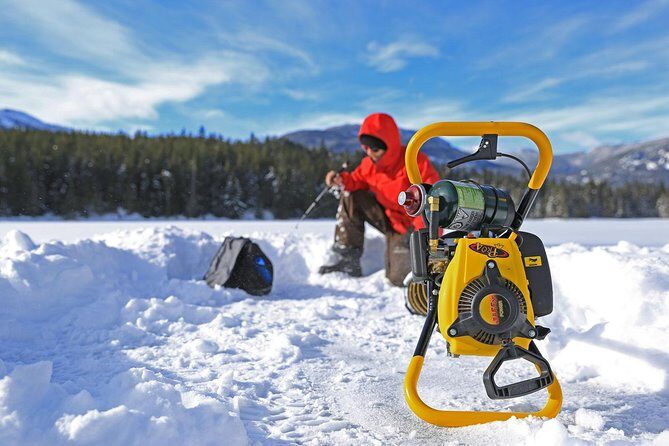 Ice Fishing Adventure in Whistler - The Intimate Group and Guide Interactions