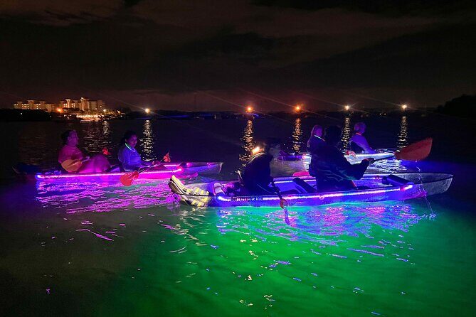 Illuminated Clear Kayak LED Glow Nights Paddle - What Makes This Experience Special?