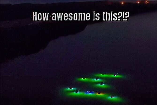 Illuminated Clear Kayak LED Glow Nights Paddle - Who Will Love This Tour?