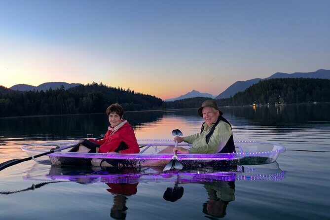Illuminated Glass Kayak Sunset Tour//Whitefish, MT - A Deep Dive into the Illuminated Glass Kayak Sunset Tour
