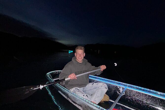 Illuminated Glass Kayak Sunset Tour//Whitefish, MT - The Sum Up