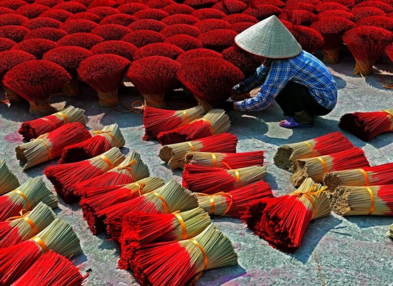 Incense Village & Hanoi Tour With Train Street - Small Group - Key Points