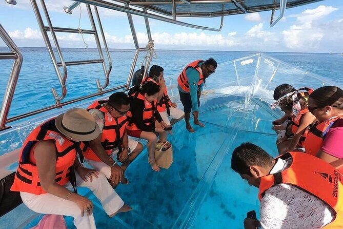 Incredible Transparent Boat Ride in Cancun - The Itinerary in Detail