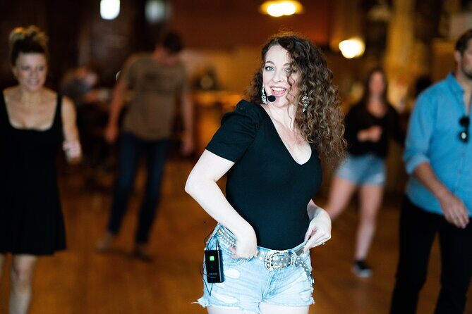 Instructor-Led Line Dancing Class with Souvenir Video - Key Points