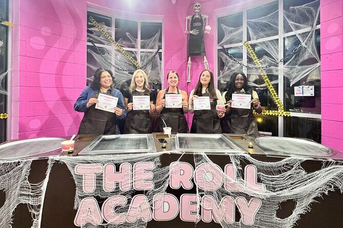 Interactive Rolled Ice Cream Crafting Class in Nashville - Key Points
