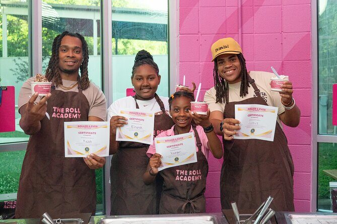 Interactive Rolled Ice Cream Crafting Class in Nashville - The Educational Twist