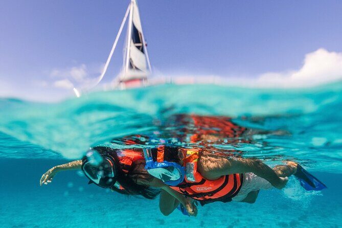 Isla Mujeres by Xcaret All-Inclusive Catamaran Cruise - Key Points