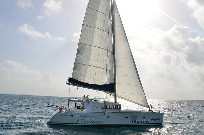 Isla Mujeres Catamaran Platinum Tour with Open Bar - Visiting Club Playa Mexico: Beachside Bliss