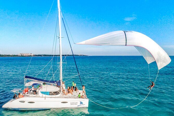 Isla Mujeres Catamaran Tour from Cancun with snorkel and Open Bar - Frequently Asked Questions