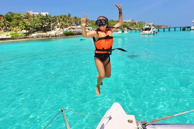 Isla Mujeres Catamaran Tour with Snorkeling, Open Bar and Buffet - The Itinerary in Detail