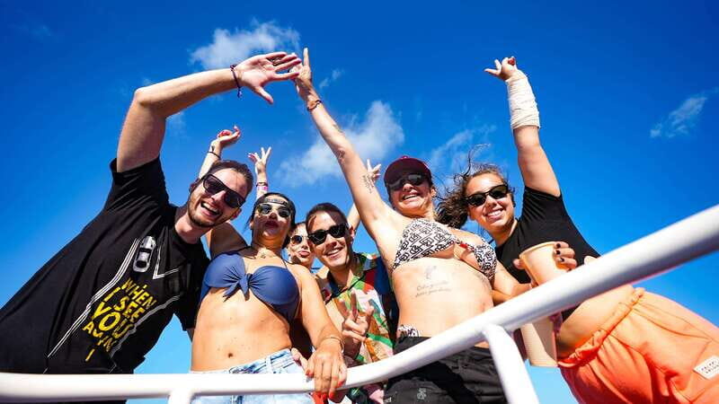 Isla Mujeres: Catamaran with Open Bar, Snorkeling and Lunch - Snorkeling in the Caribbean