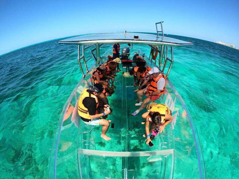 Isla Mujeres: Excursion Crystal Boat Tour at the Caribbean - What to Expect on the Crystal Boat Tour