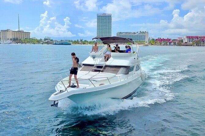 Isla Mujeres snorkeling tour on Exclusive 46ft Yacht in Cancun - A Closer Look at the Experience