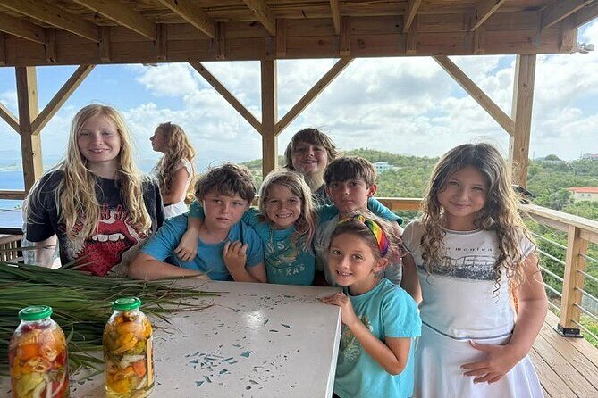 Island Eco Farm Tour with Local Treats and Sapphire Beach Time - Key Points