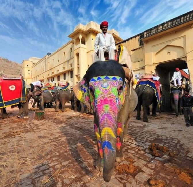 Jaipur: Full-Day Sightseeing Tour By Car with Guide - Key Points