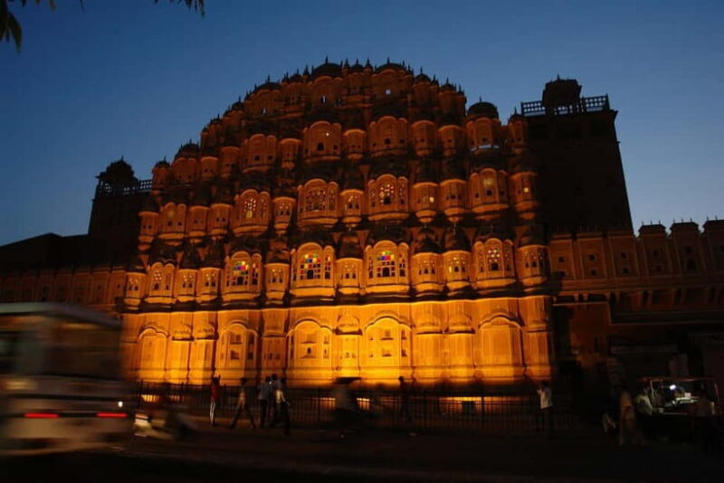 Jaipur: Heritage Evening Tour with Monkey Temple Sunset - Key Points