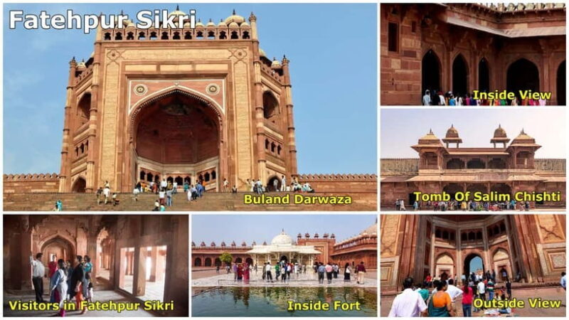 Jaipur to Agra via Chand Baori, Bharatpur and Fatehpur Sikri - Fatehpur Sikri: The Mughal City of Abandoned Grandeur