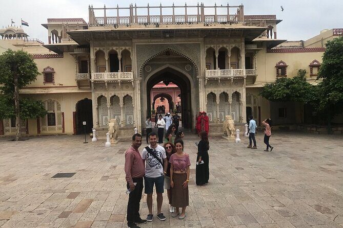 Jaipur UNESCO Heritage City Tour with Flower Market & Block Print - Tripolia Gate and Central Market