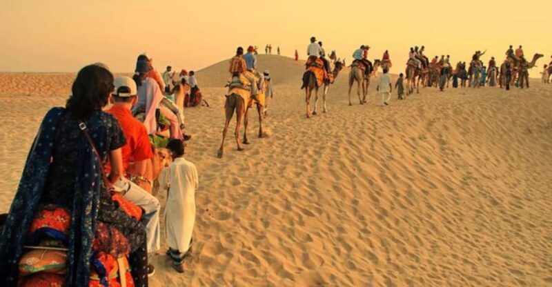 Jaisalmer: Jeep Safari,Camel Ride,Buffet Dinner & Folk Dance - Key Points
