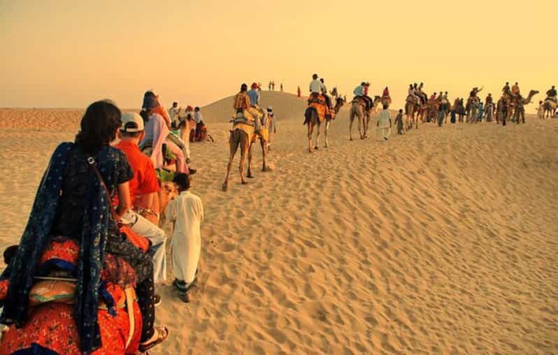 Jaisalmer: Jeep Safari,Camel Ride,Buffet Dinner & Folk Dance - Exploring the Details of the Tour