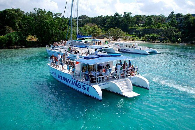 Jamaica Dunn's River Falls Party Cruise with Snorkeling - Introduction