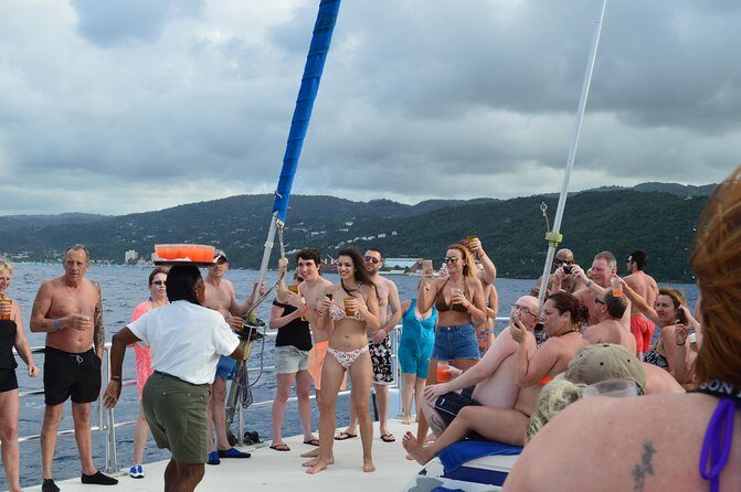 Jamaica Dunn's River Falls Party Cruise with Snorkeling - FAQs