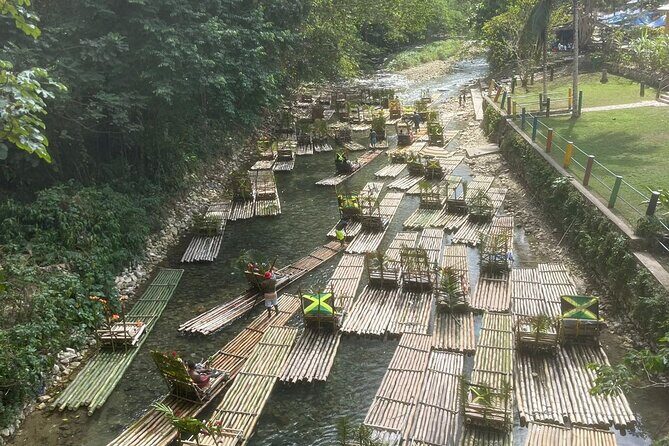 Jamaica's Ocean Horseback Bamboo Raft Adventure and Transport - Transportation and Logistics