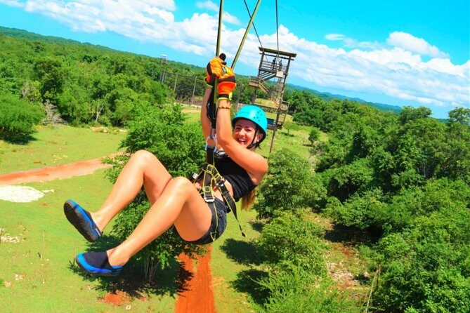 Jamwest Negril Zipline and JamCulture Combo - The Adventure Begins at Jamwest Motorsports & Adventure Park