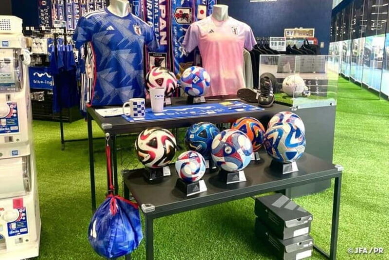Japan Football Association museum tour at blue-ing! - Key Points
