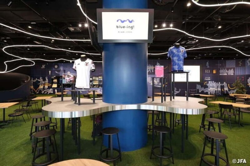 Japan Football Association museum tour at blue-ing! - The Value of the Experience