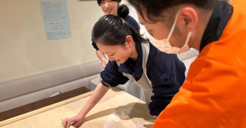 Japanese buckwheat noodle making experience in Sapporo,japan - Japanese Buckwheat Noodle Making Experience in Sapporo, Japan