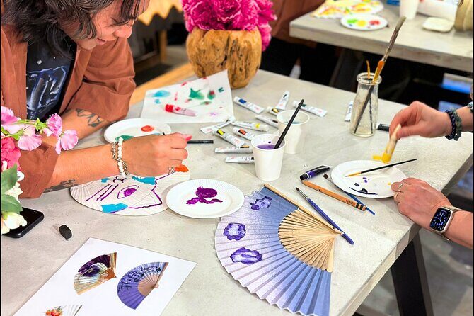 Japanese Fan Painting Workshop ~ in a Tokyo Flower Shop - FAQ