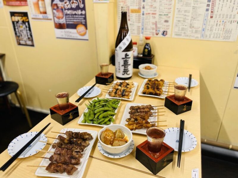 Japanese Food Experience Night Tour in Ueno - Drinks That Complement the Food
