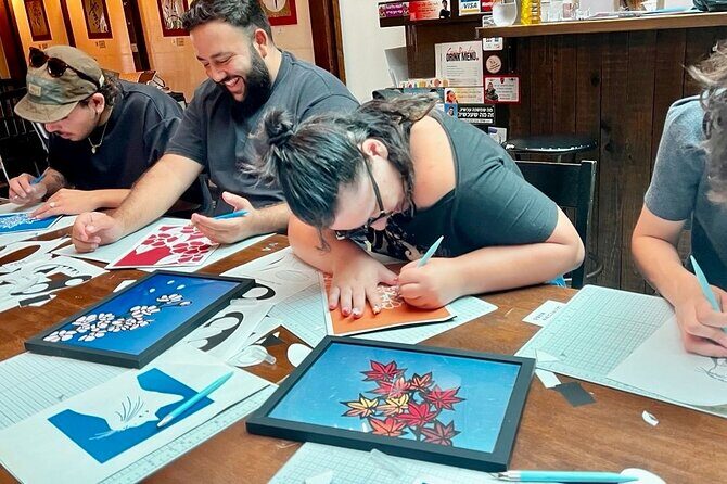 Japanese Kirie Paper Cutting Workshop: Create Your Own Art - Key Points