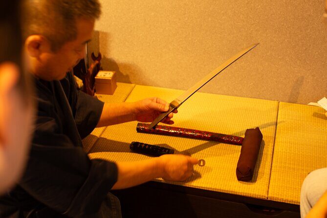 Japanese Sword Maintenance and Polishing Class with Disassembly - Key Points