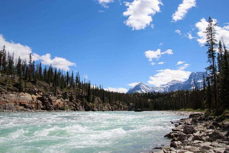 Jasper: Athabasca Falls River Rafting Adventure - A Close Look at the Athabasca River Rafting Experience