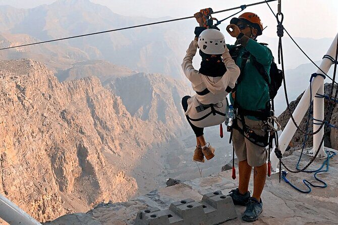 Jebel Jais Sky Tour  Worlds Longest Zipline Tour From Dubai - Key Points