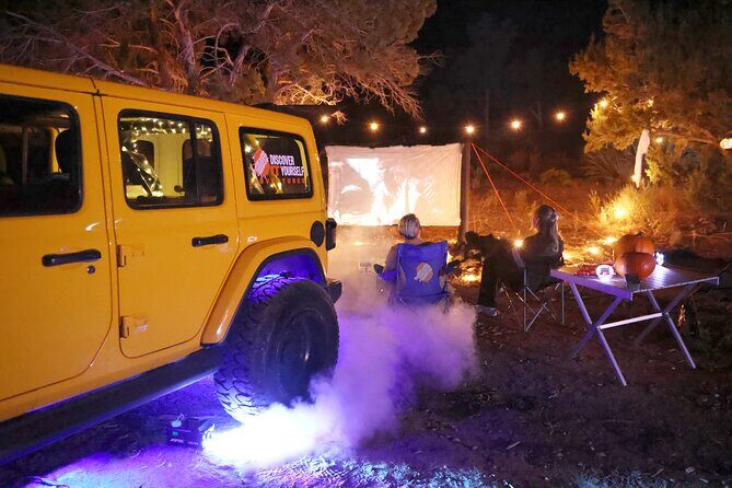 Jeep + Movie + Stars: A Romantic Night in the Las Vegas Mountains - The Itinerary in Detail