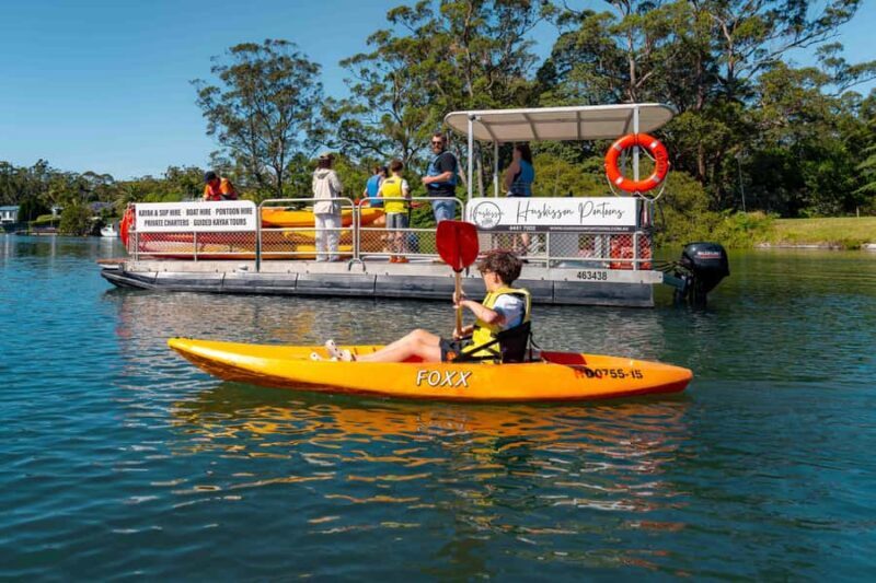 Jervis Bay: Currambene Creek Kayak Tour with Guide - The Itinerary in Detail