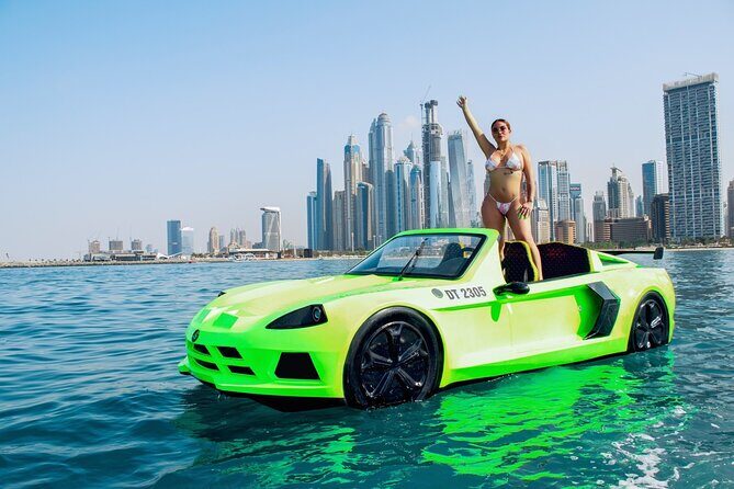 Jet Car Experience Dubai with Private Transfers - An Introduction to the Jetcar Dubai Experience