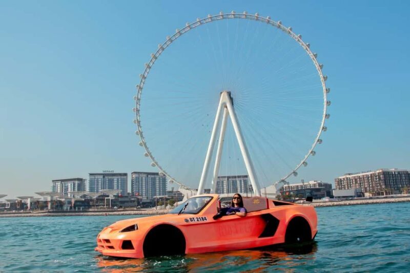 Jet Car Experience in Dubai - Key Points