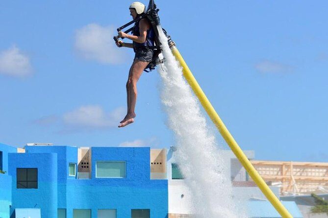Jet Pack flight experience in Cancun. Challenge yourself to do it now. - FAQs