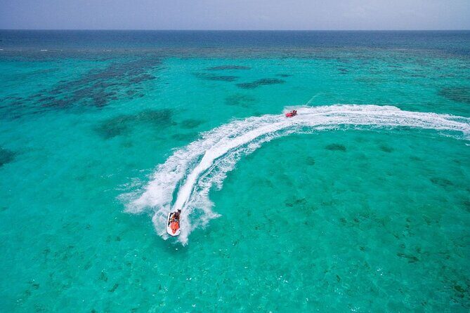 Jet Ski Adventure to Split Rock, Pirates Cove, Iguana Bay Cay - Key Points