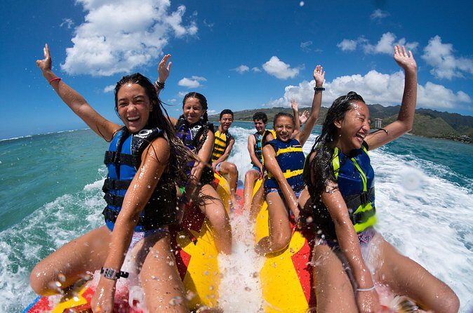 Jet Ski and Banana Boat on Maunalua Bay Exclusive Combo - The Experience: Safety, Group Size, and Atmosphere